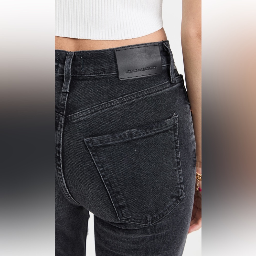 CITIZENS OF HUMANITY JOLENE HIGH RISE VINTAGE SLIM HUSH HUSH size 27 - Picture 5 of 9